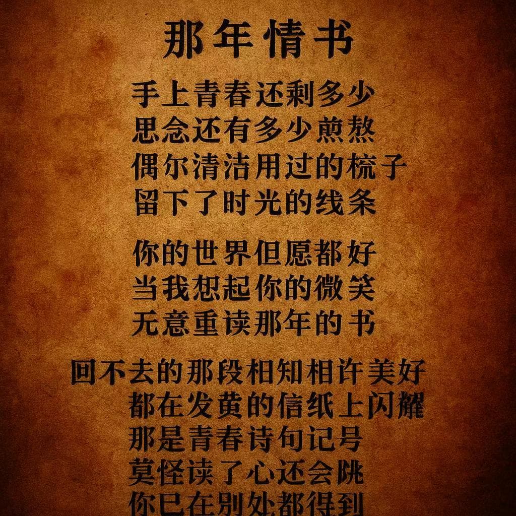 音乐与记忆15：那年的情书