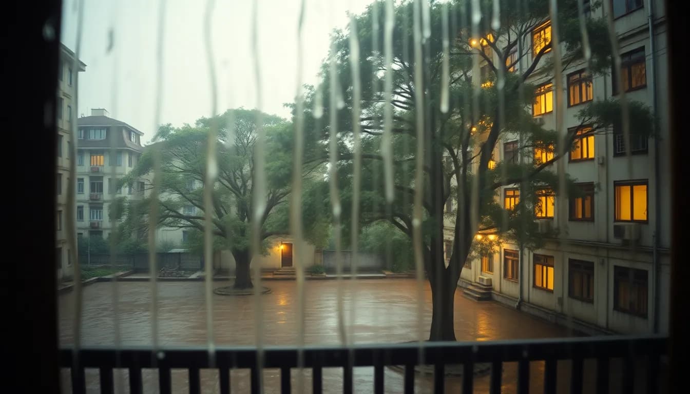 两棵黄角树，和后来安静下来的那间屋子