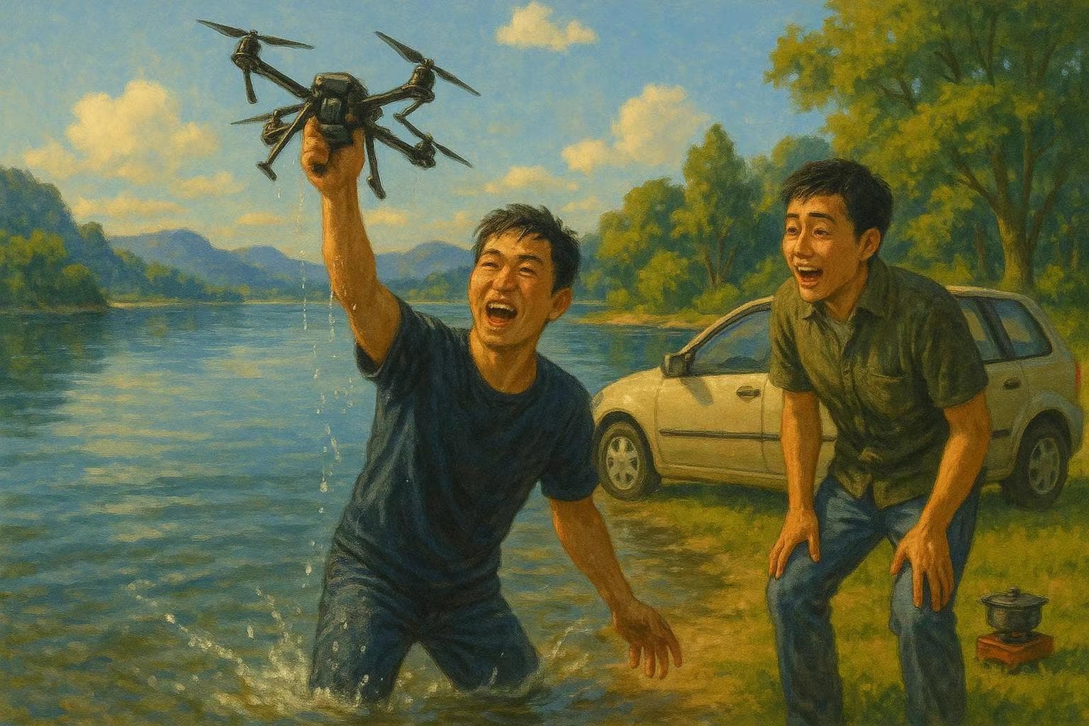 开车与岁月：从油门到底到干咽咖啡